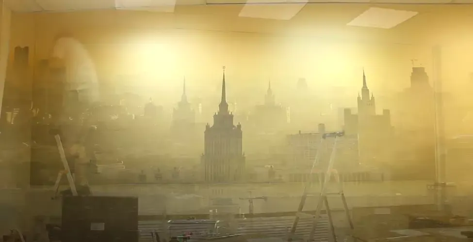 Натяжные стены с фотопечатью — Хасавюрт, улица Тотурбиева, 146, фото 1